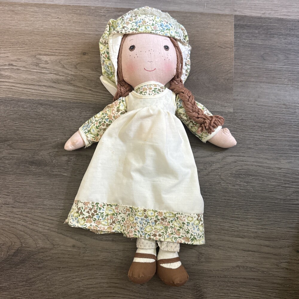 Vintage Knickerbocker Holly Hobbie's friend Heather Rag Doll 14”